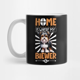 Home is with my Biewer Terrier Mug